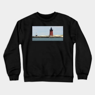 Cape Henlopen State Park Lighthouses - Lewes, DE Crewneck Sweatshirt